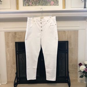 MADEWELL Curvy High-Rise Skinny Crop 32